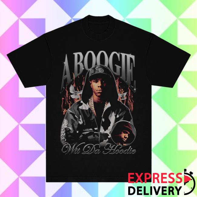 Official A Boogie Wit Da Hoodie Merch Julius Dubose Collage Tees