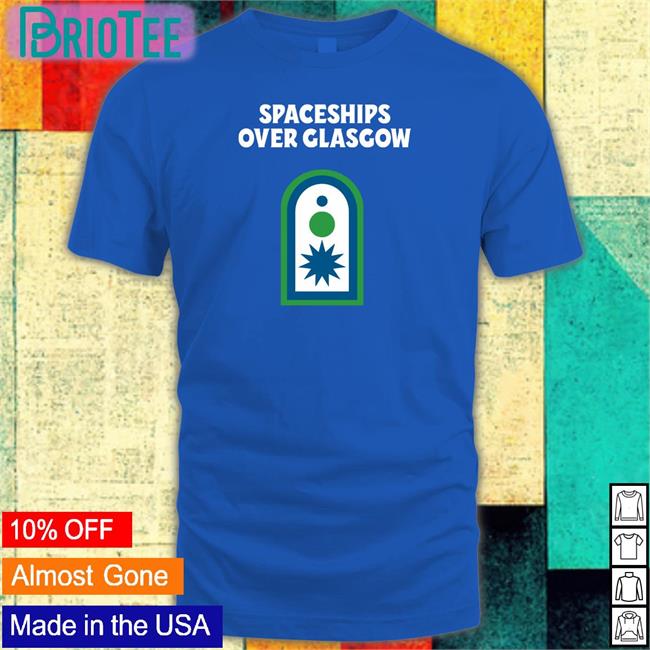 Weare1of100 Spaceships Over Glasgow Shirt