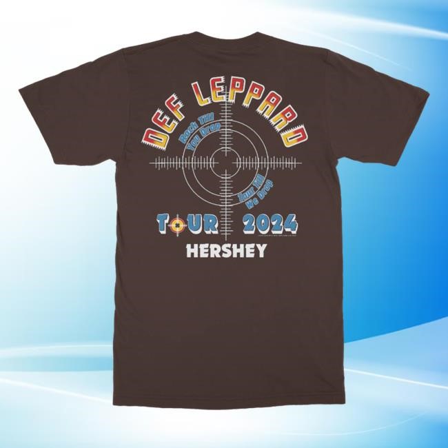 Hershey, PA 2024 Tour Tee Shirt - Def Leppard Official Store