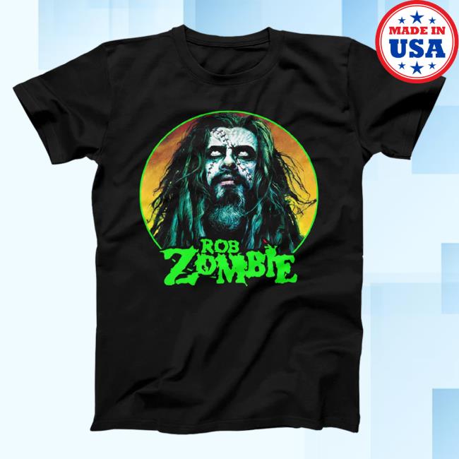 Rob Zombie Merch Shop Face Tee Shirt