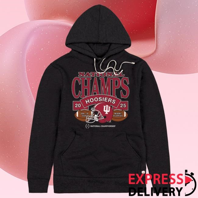 Warm Indiana Hoosiers 2025 CFP National Champs Crewneck Homefield