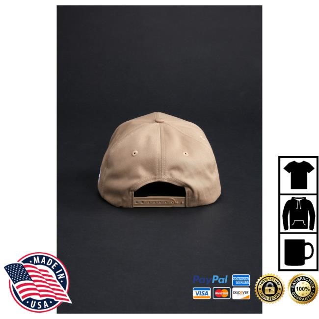 Official Civil Clothing Civil Regime Blooming Through Chaos 5 Panel Snapback Hat in Sand