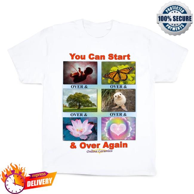 Official Online Ceramics Over & Over & Over... Tees