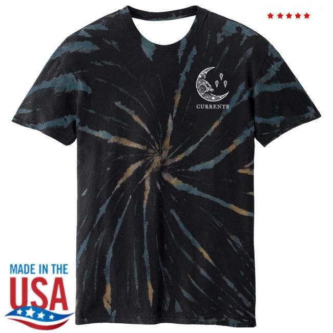 Currents Band Official Galaxy Moon Logo Shirt New Currentsofficial