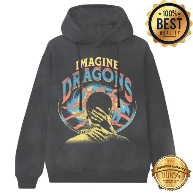 Official Interscope Records Imagine Dragons Merch Store Imagine Dragons Vintage Graphic Pullover Sweatshirt Imagine Dragons Apparel Clothing Shop