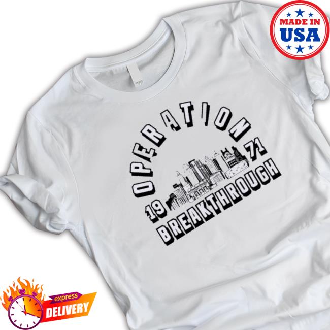 Official Charlie Hustle Merch Operation Breakthrough Tee