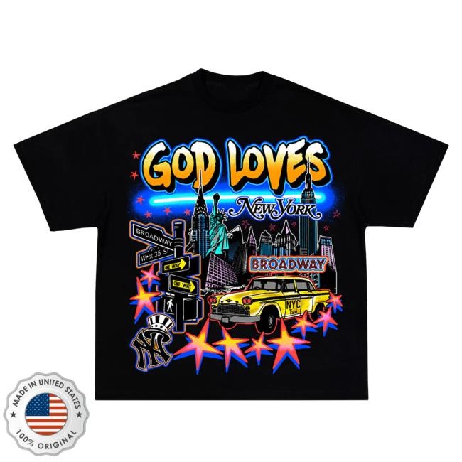 God Loves NY Unisex T-Shirt