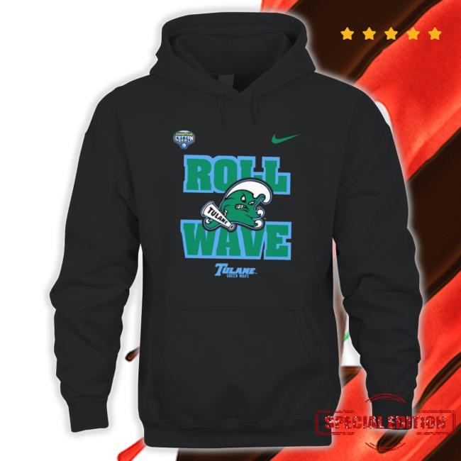 Roll Wave Tulane Green Wave Sweatshirts