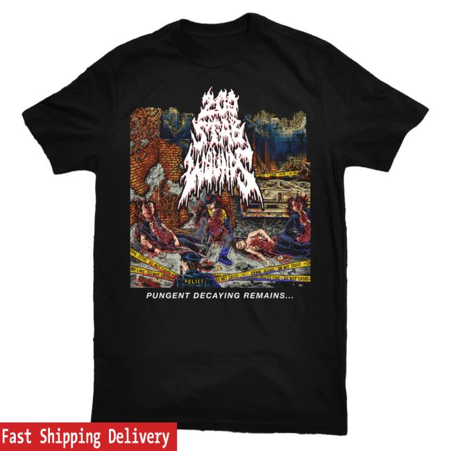 Official 200 Stab Wounds Merch 200 Stab Wounds Pungent Decaying Remains T Shirts