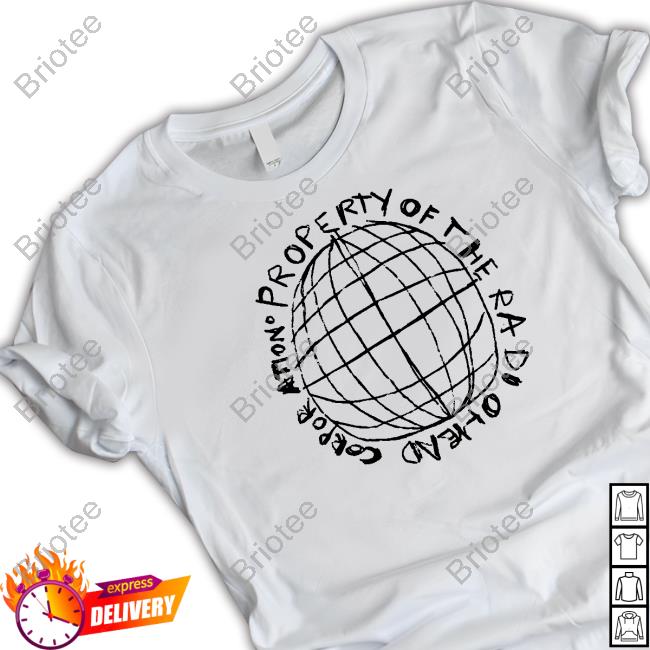 Wardrobe Wasteheadquarters Merch Property Of The Radiohead Corporation Hooded Sweatshirt