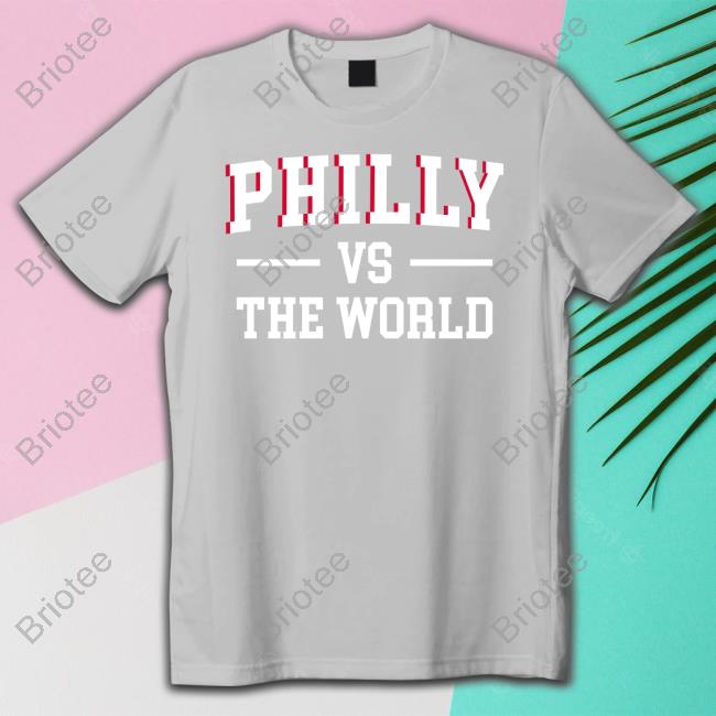 Official Barstool Sports Merch Philly Vs The World Basketball Shirts