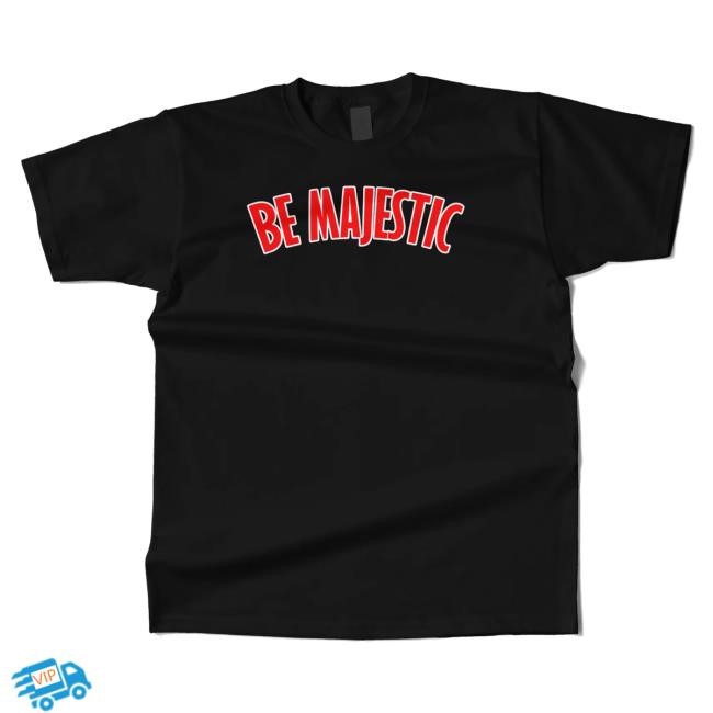 Be Majestic Store Regal Red Logo Shirt