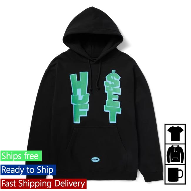 Official Huf Anthem Sweaters Black