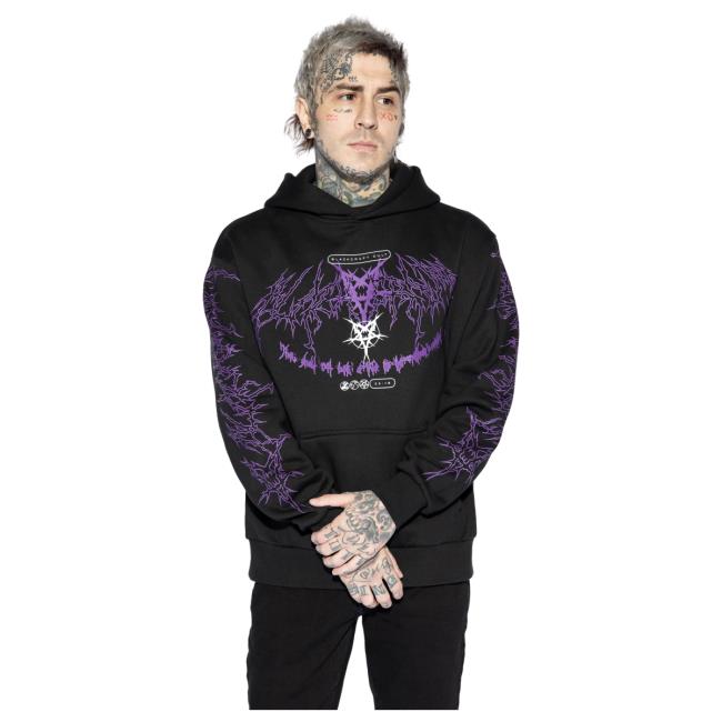 Blackcraft Cult Clothing Store BlackcraftCult Twenty - Three Nineteen - Heavyweight Oversized Hooded Sweatshirt