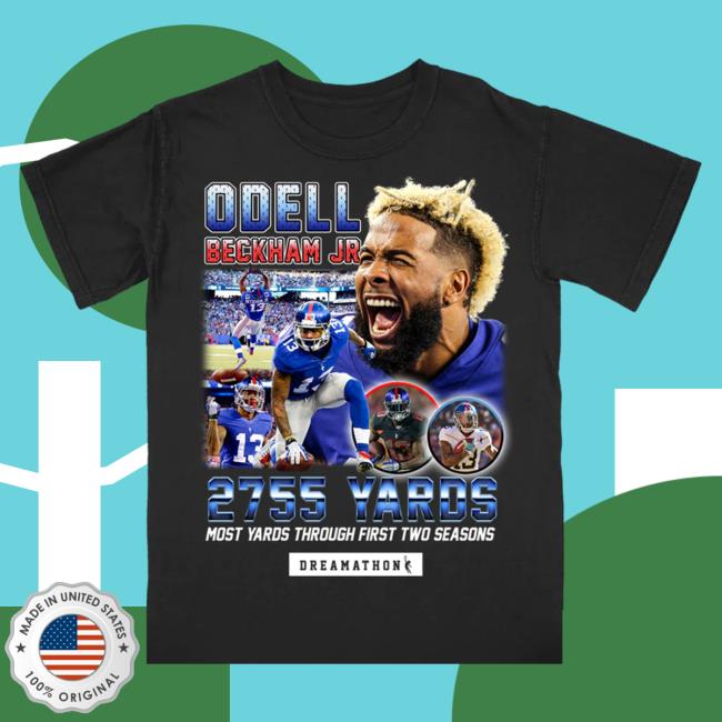 Dreamathon Clothing Obj Odell Beckham Jr 2755 Dreams T-Shirt Black