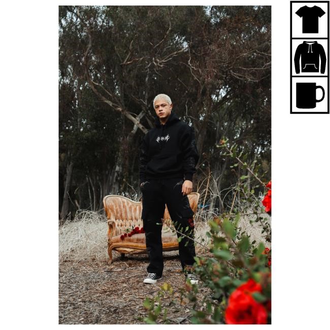 Official Civil Clothing Civil Regime Cursed RFC Regime Pullover Hoodie in Black