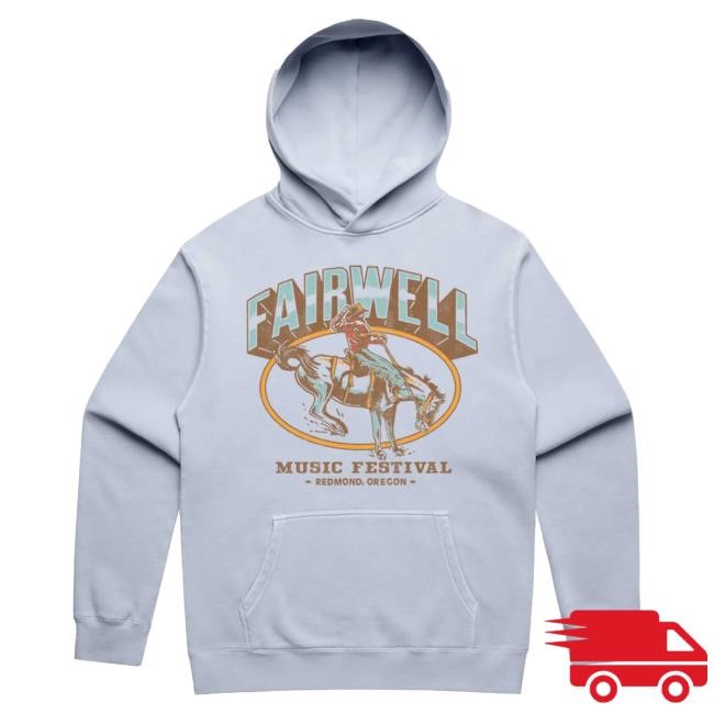 Official Fairwell Festival Buckin' Bronco Popover Hoodie