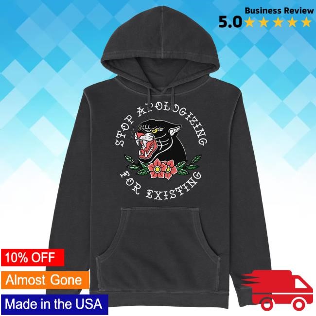 Store.Twloha Panther Pigment Dyed Hoodie