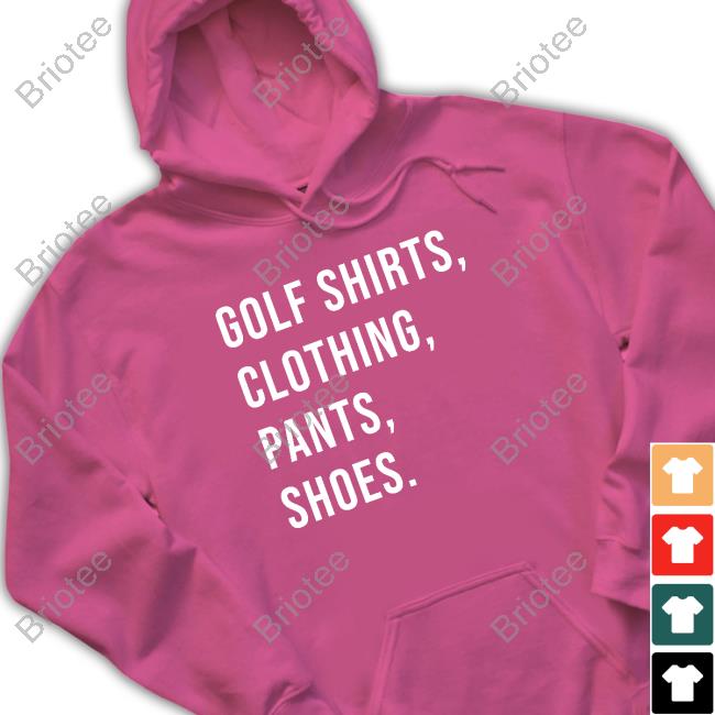 Golf Shirts Clothing Pants Shoes T-Shirt