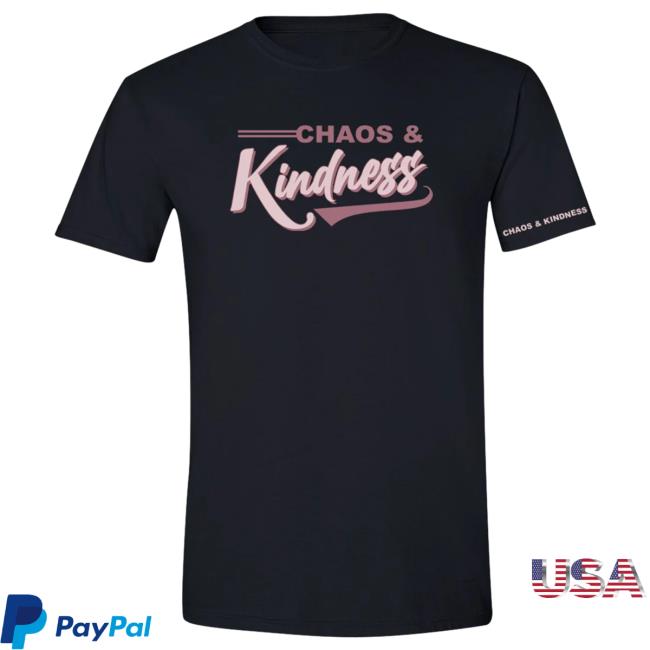 Official Chaos And Kindness Store Ck Swoosh T-Shirt