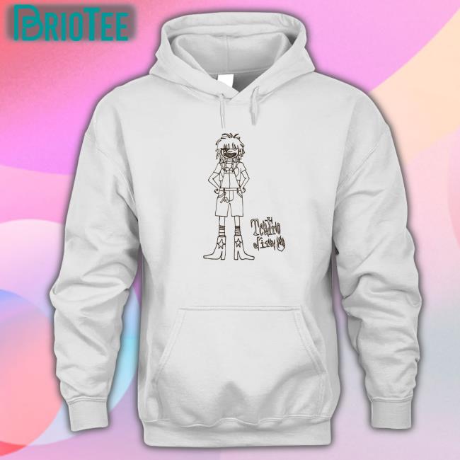 Thomas Tracklist Doodle Hoodie Maneskin Merch