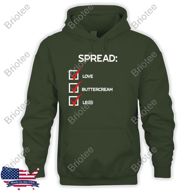 Spread Love Buttercream Legs Hoodie