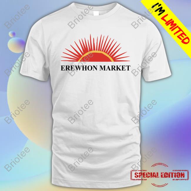 Erewhon Market White Hooded Sweatshirt