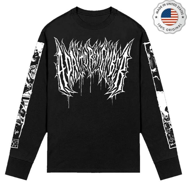 Official A Day To Remember Merch Store Adtr Make It Make Sense Long Sleeve Tees (Black)