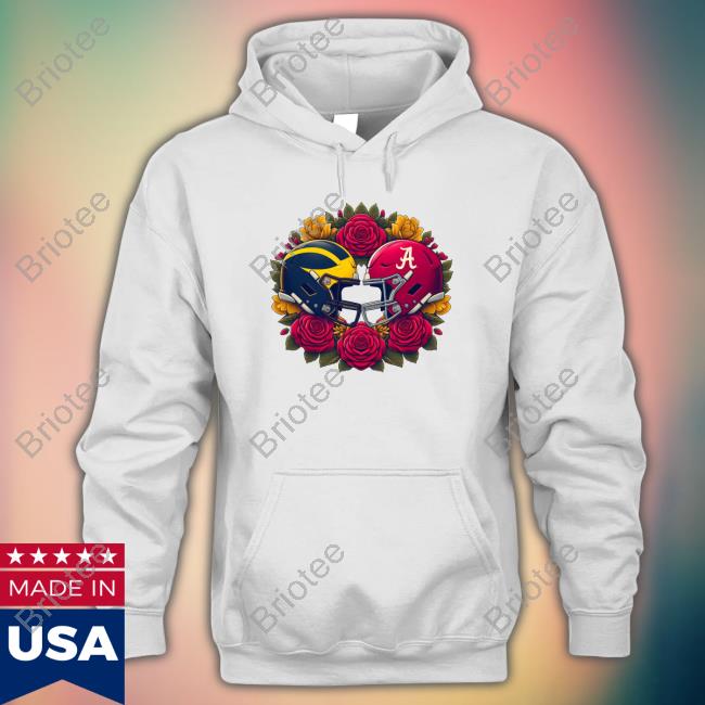 Michigan And Alabama Football Rose Bowl Game T-Shirt