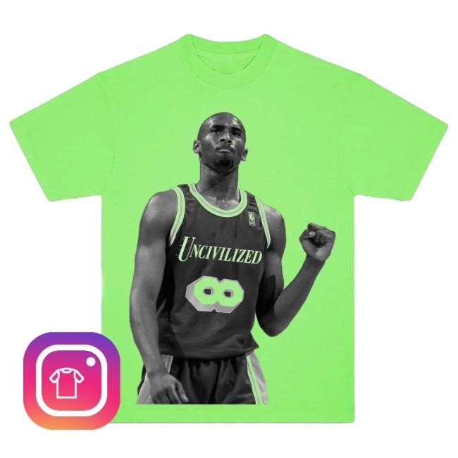 Official Uncivilized Shop Store Uncivilized "Kobe Grinch" New Shirt