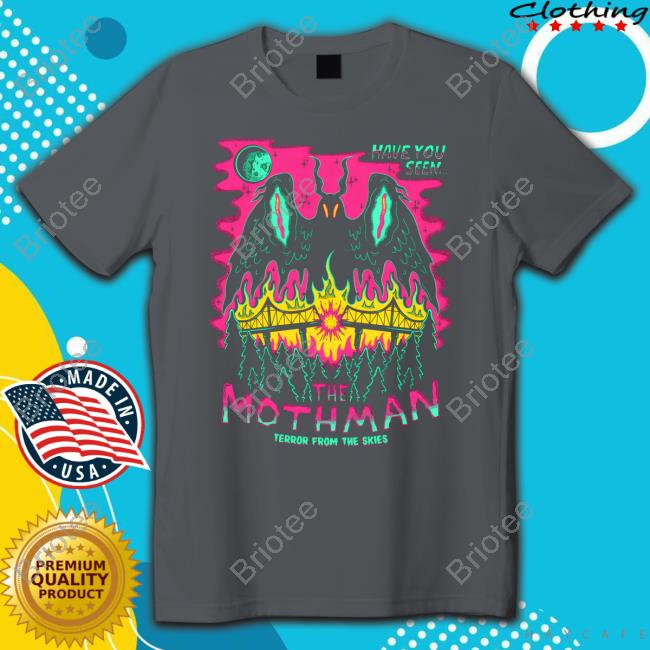 Official Wicked Clothes Mothman Shirt 2023