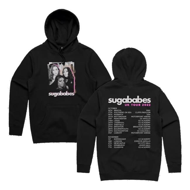 Sugababes Photo Collage Uk 2022 Sweatshirt Hoodie Sugababes Merch