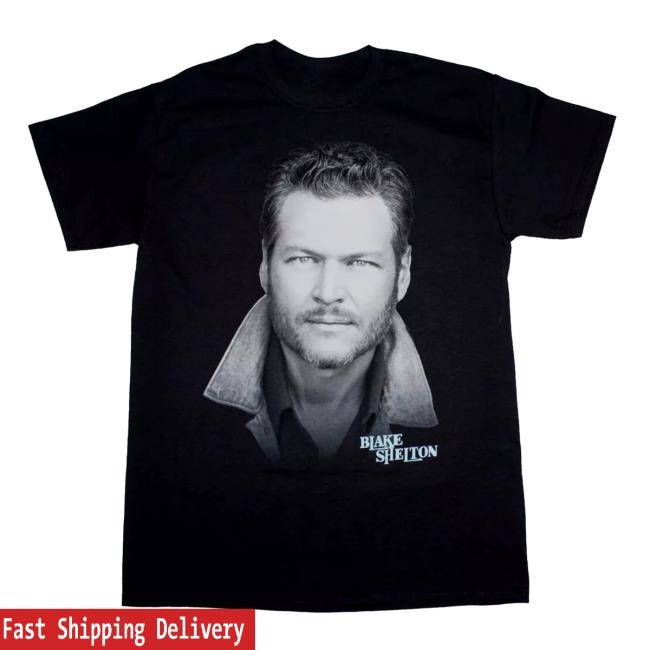 Official Blake Shelton Clothing Shop Store Blake Shelton Blake Shelton Portrait Popover Shirt