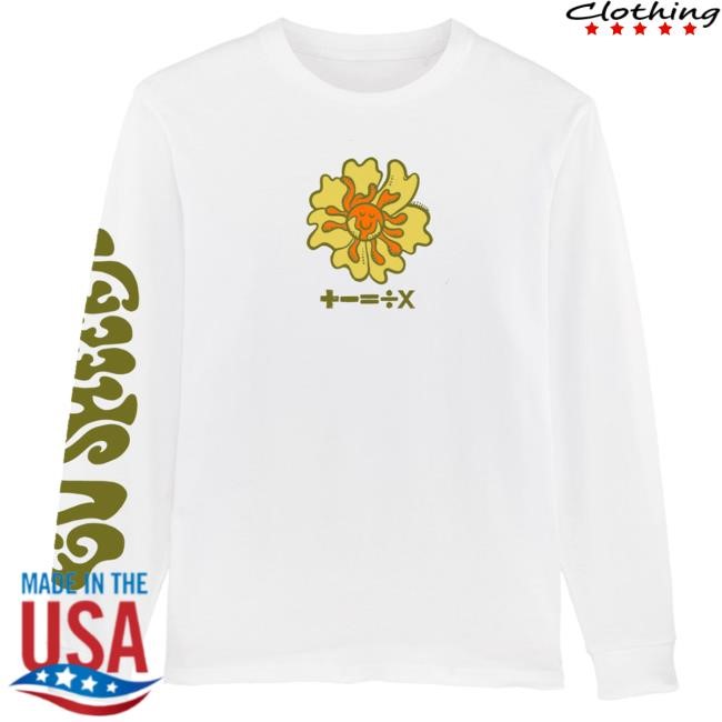 Flower Head Long Sleeve Shirt | Ed Sheeran