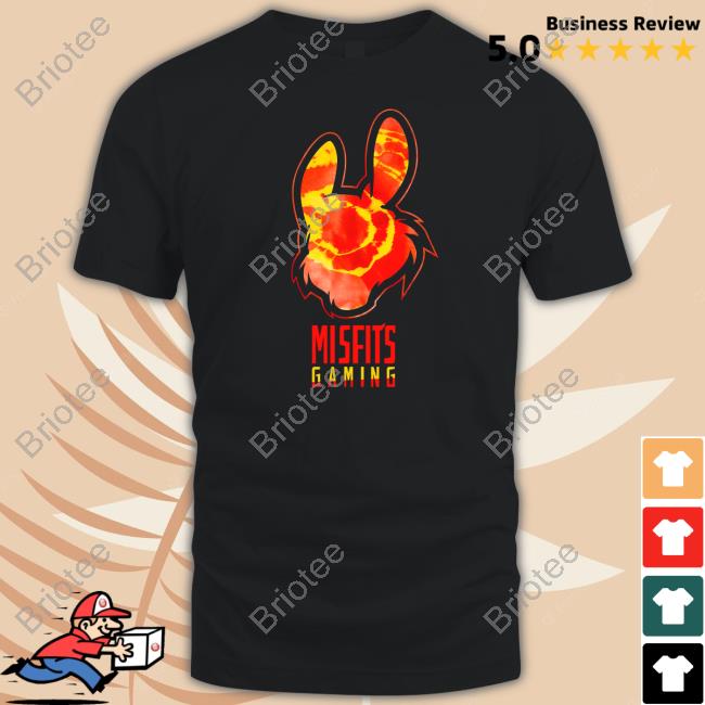Misfits Gaming Merch Misfits Gaming Dyed Shirt Hooded Sweatshirt