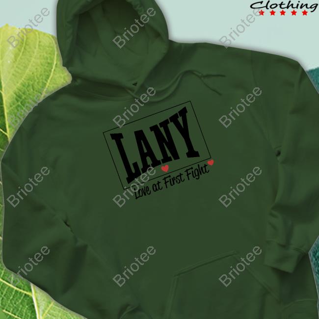 Lany Merch Love At First Fight Tee Shirt