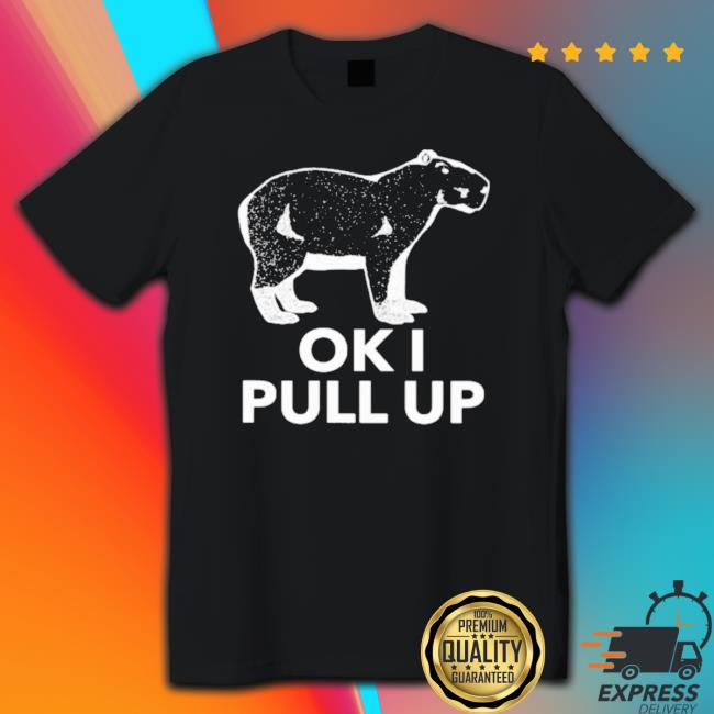Official Ok I Pull Up Capybara Man Sweater