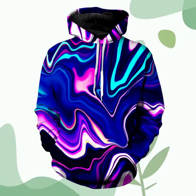 Official Iedm Clothing Electric Night Light Unisex Pullover Hoodie 3D All Over Print