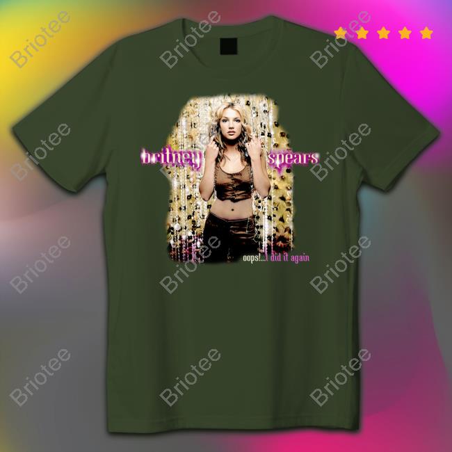Britney Spears Oops I Did It Again Tour Shirt