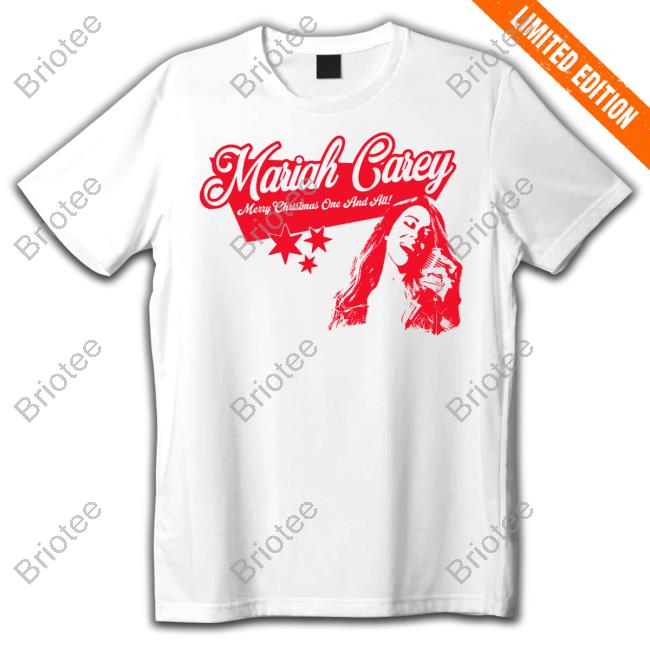 Mariah Carey Merry Christmas One & All Tour Stars Shirts