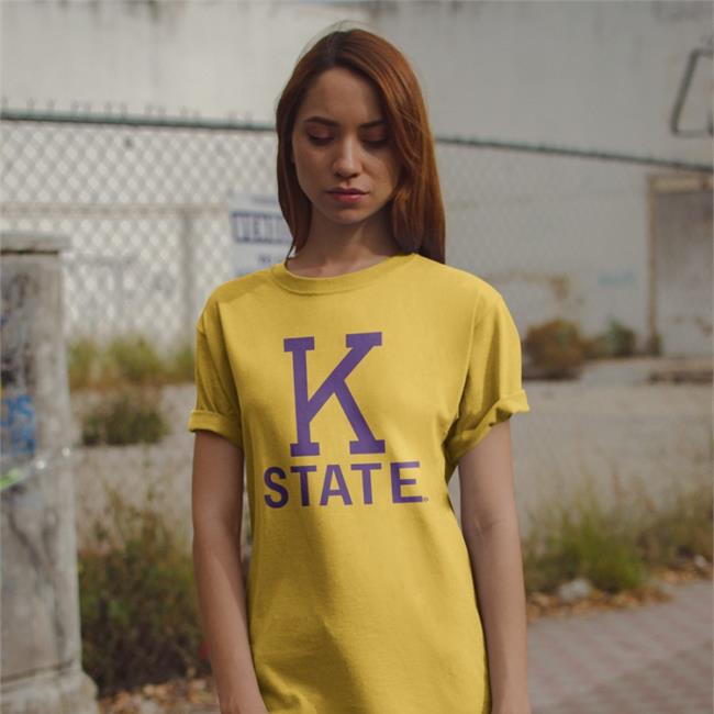 Charlie Hustle Merch Store K-State Block Hooded Sweatshirt