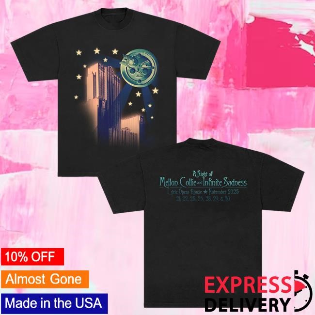 Official Smashing Pumpkins Merch Store Lyric Opera House Tshirt