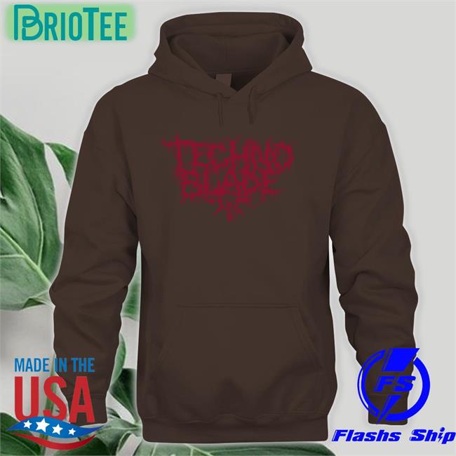 Technoblade Merchandise Technoblade Metal Font Tee