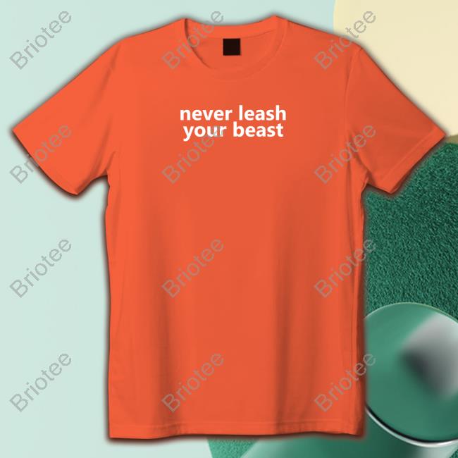 Barstool Sports Planbri Uncut Merchandise Never Leash Your Beast Tank
