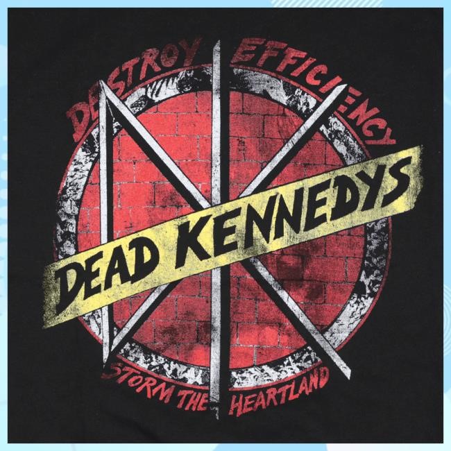 Hello Merch Dead Kennedys Destroy Efficiency Black Tees HelloMerch