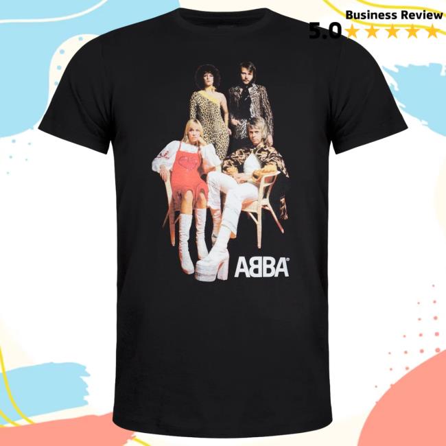 Official ABBA The Museum Merch Shop Retro Shirt
