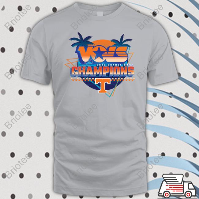 Vols 2022 Orange Bowl Champions Tee Shirt Chad Fields Vols Uniform Boy Cfieldsvfl