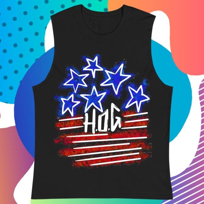 Official Hang Over Gang "H.O.G Stars and Stripes" Attractive Shirt HangOverGangOfficial