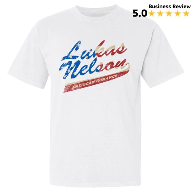 Official Lukas Nelson Merch Store American Romance Logo Hot Shirt