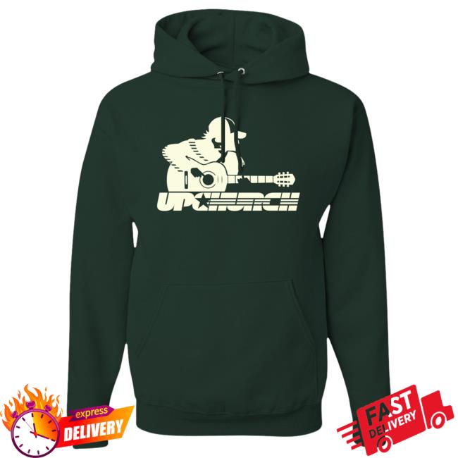 Official Upchurch Merch Store Shop Upchurch Forest Green Logo Hoodie